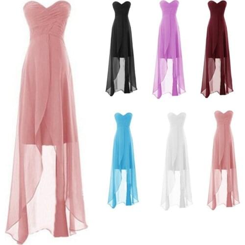 SCALAVENDER Womens Evening Chiffon Dresses