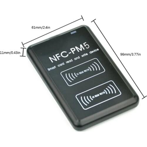 H7JF NFC RFID Reader Writer Mifare-Card Copier 14443A USB C Interface Support Multiple Frequencies Windows Operating Systems