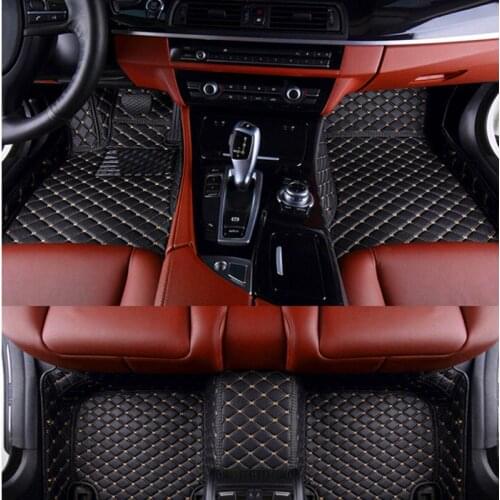 High quality rugs! Custom special car floor mats for Audi Q5 2020-2018 waterproof durable car carpets for Q5 2019,Free shipping