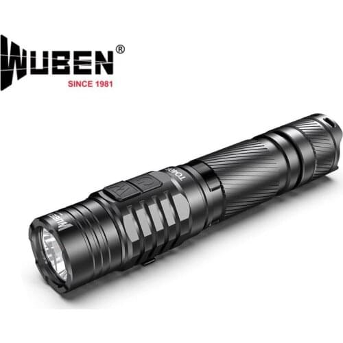 WUBEN TO40R Flashlight 1*CREE XP-L2 LED max 1200 lumen beam throw 220 meter USB Charging outdoor activities Torch 18650 battery