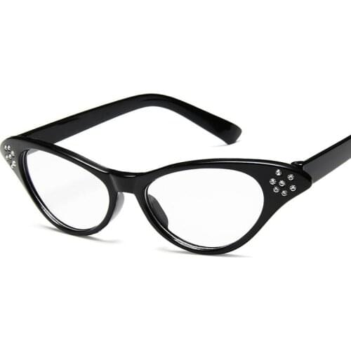 2019 New Cat eye Womens Glasses Frames Fashion Sun Glasses For Female Retro Eyeglasses frames For Women Clear Lens Glasses