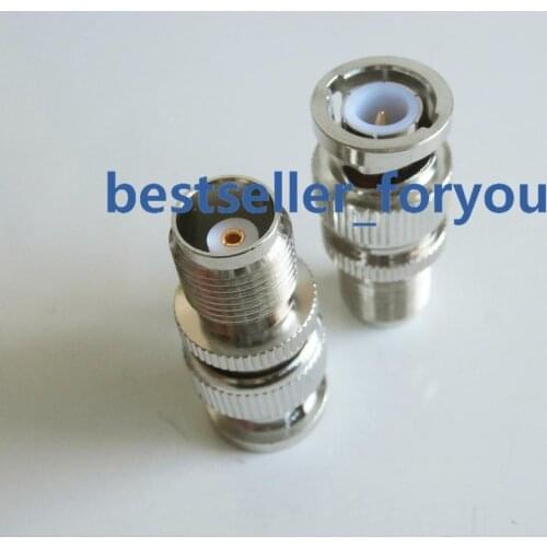 1Pcs Adapter BNC Male Plug To Connector TNC Female Jack RF Connector Straight M/F