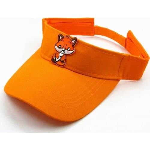 2020 new style small Fox embroidery Visors Baseball Cap Adjustable Snapback cap for men and women 124