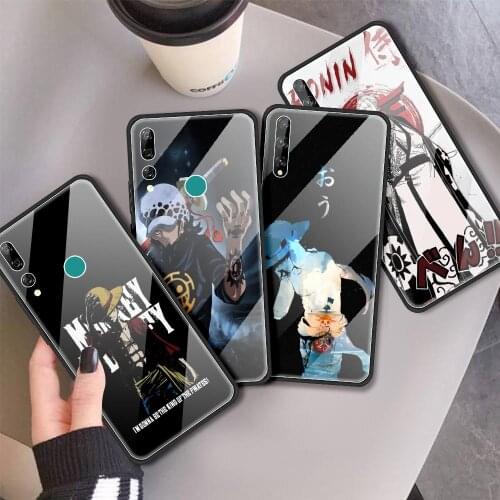 One Piece Anime Phone Case For Huawei Y9a Y6 Y7 Y9 Prime Y8p Y8s Y6p Mate 20 10 Lite X 30 40 Pro Glass Shell Cover
