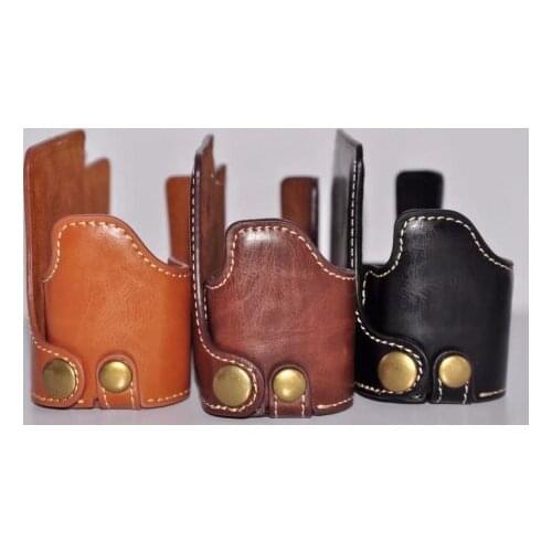 PU Leather case Cover Camera Bag For FujiFilm Fuji XE3 X-E3 Camera Half Bag Body Set Accessories battery bottom opening