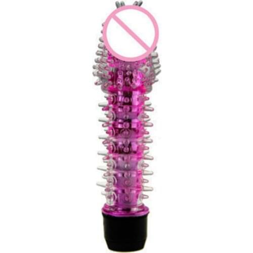 LOAEY Multispeed Jelly Vibrating Dildo, 100% Waterproof Realistic Shape Clear Fake Penis, G Spot Sex Toys For Women Masturbation