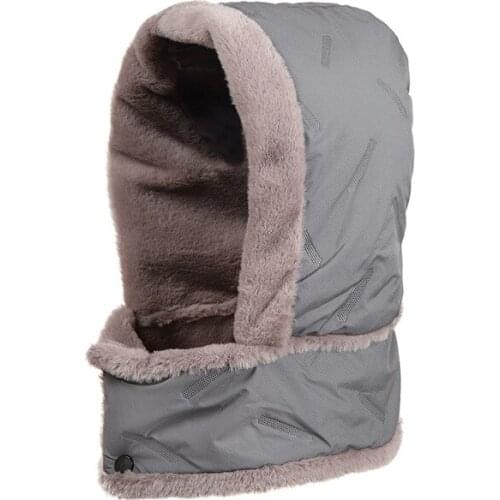 Men Hat Winter Women Windproof Hood Fleece Lining Cycling Hiking Skiing Warm Outdoor Accessory