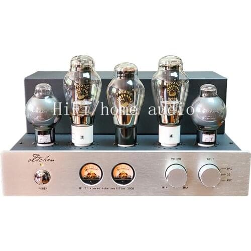 OldChen Handmade 300B Amp，LaoChen HIFI Single-ended Class A CV181+274B+300B Tube Amplifier, Bleutooth 5.0
