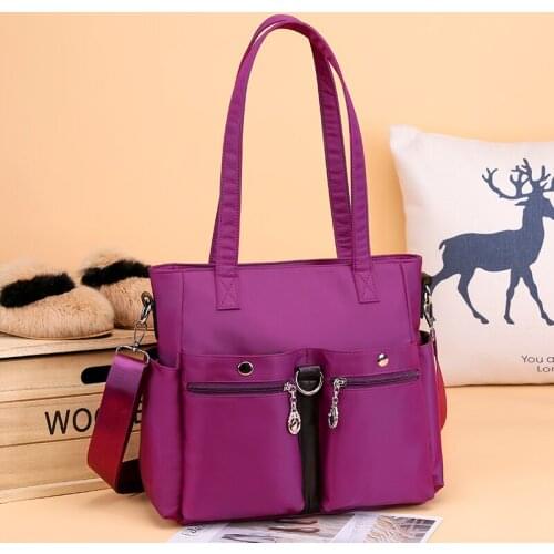 New Fashion Messenger Bag Women Shoulder Bag Nylon Handbag Large Capacity Fashion Womens Single Shoulder Bag Tote