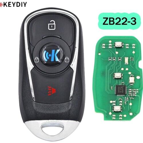 KEYDIY Universal Smart Key ZB22-3 for KD-X2 Car Key Remote Replacement Fit More than 2000 Models