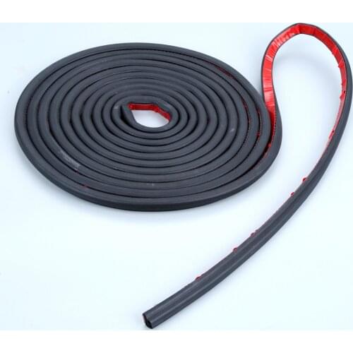5M Car Door Seal Strip Auto Rubber Seals Strips Noise Insulation Soundproofing Weatherstrip Car Door Trunk Edge Protector