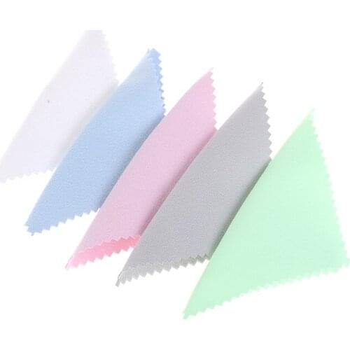 100pcs 8x8cm Jewelry Cleaning Cloths Polishing Cloth Set For Silver Gold Metals Keep Jewelry Shining Tools Jewelry Tools