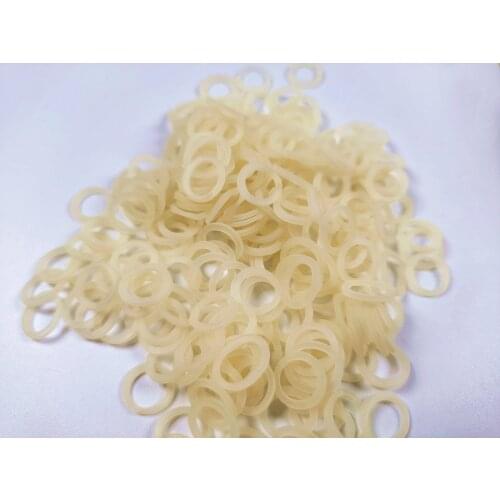 3.5OZ Dental Yellow Orthodontices Elastic Elastomeric Rubber Bands 5000pcs/Pack