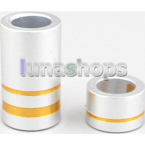 6mm Main Wire Hole Full Metal Splitter + Slider Kit For DIY Custom Headphone Earphone Cable LN007071