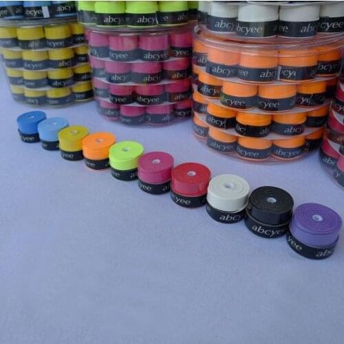 Free shipping (10pcs/lot) Abcyee High quality Amazing designs sticky feel tennis grips/tennis overgrips/fishing rod grip