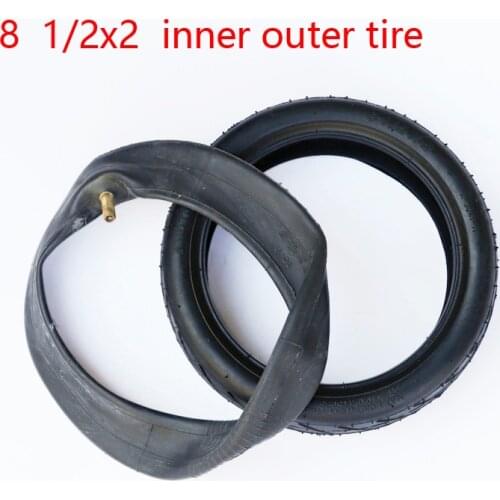 Free shipping 8 1/2 x 2 Tire & inner tube fits Xiaomi Mijia M365 Smart Electric / Gas Scooter Pram Stroller
