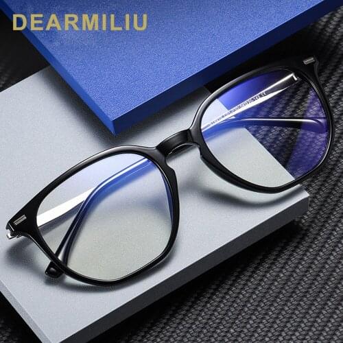 DEARMILIU 2020 new Blue light blocking glasses Mirror Fashion Multilateral Flat Mirror Men and Women Classic Glasses 6910