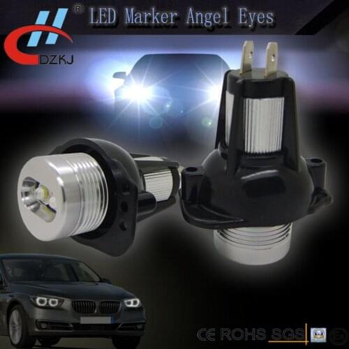 E90 car 450-500MA,400-450LM 6W LED color can be customized led Marker Angel Eyes for BMW E90 E91