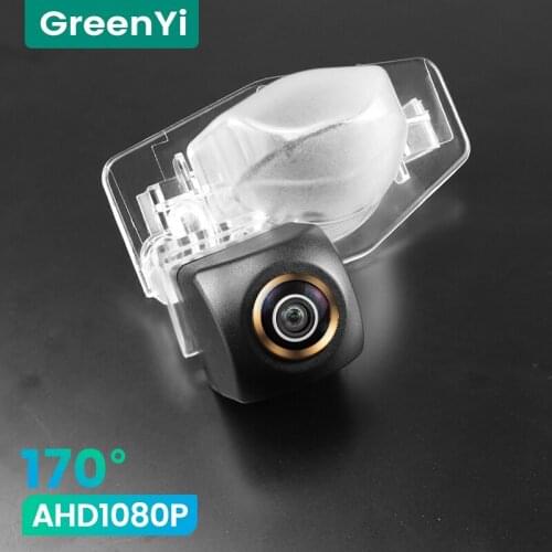 GreenYi 1080P HD 170° Car Rear View Camera For Honda Fit CRV Odyssey 2008-2015 Night Vision Reverse Reversing 4 pin Parking AHD