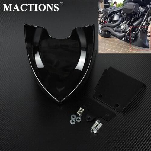 Motorcycle Lower Front Spoiler Air Dam Fairing Cover Black For Harley Sportster XL 48 883 1200 2004-2016 2017 2018