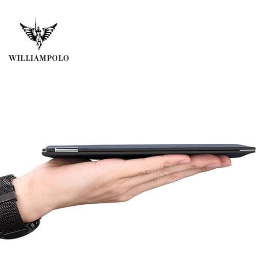 Williampolo Men Wallet Canvas Purse Card Holder Slim Long Wallet Card Holder Wallet PL195226