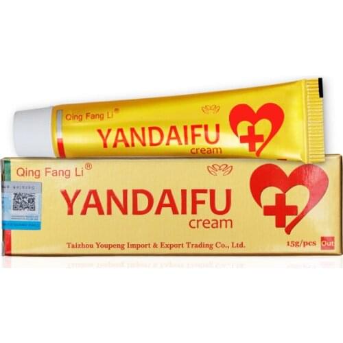 2018NEW 1PCS YANDAIFU Psoriasis Dermatitis and Eczema Pruritus Psoriasis Skin Problems Creams (without details box)