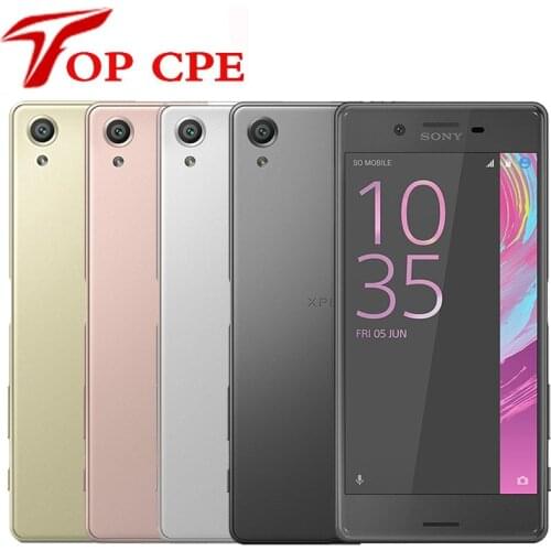 Original Sony Xperia X F5121 Unlocked 3GB RAM 32GB ROM 5.0 Inch Android Hexa-core 23MP Camera Single Sim 1080P WIFI Mobile Phone