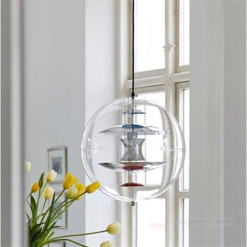 Nordic Design Pendant Lights Planet Globe Lamp for Hotel Villa Living Room Decor Kitchen Hanging Lamps Restaurant Light Fixtures