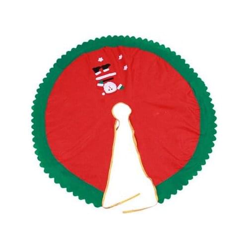 90cm Santa Claus Tree Skirt Christmas Tree Skirt Christmas Tree Christmas supplies christmas decorations