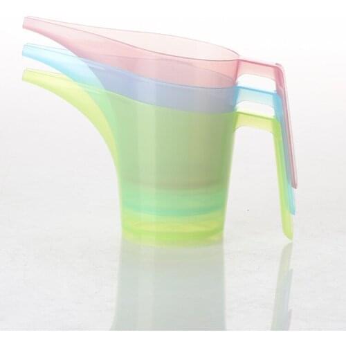 1PC 300ML Candy Color Long Mouth Cup Measuring Tools Graduated Beaker Clear Plastic Measuring Cup JH 0730