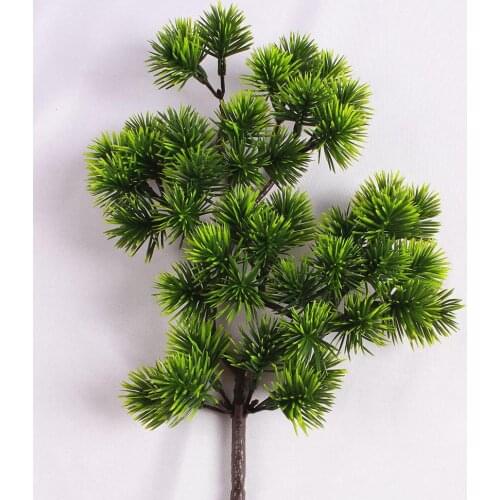 1Pc Plastic Fake Artificial Pine Cypress Plant Bonsai Garden Home Office Decor