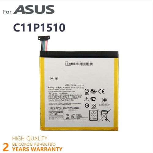 100% Original 4000mAh C11P1510 Tablet Battery For ASUS ZenPad S 8.0 Z580CA High quality Batteries With Tracking number