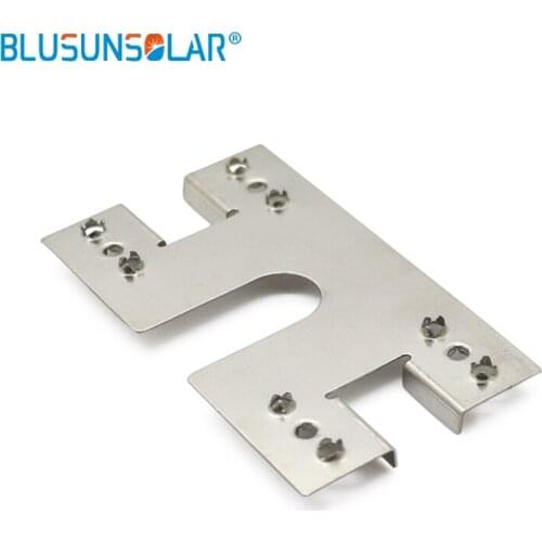 100 piece a lot Grounding Clip 28*50mm use in Solar Mounting System Grounding gasket Solar Installation Clamp
