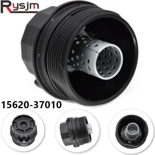 15620-3701 Car Oil Filter Cap Housing Cap Fit For Toyota For Lexus Scion Assembly Oil Filter In Car Tank Cover 1562037010