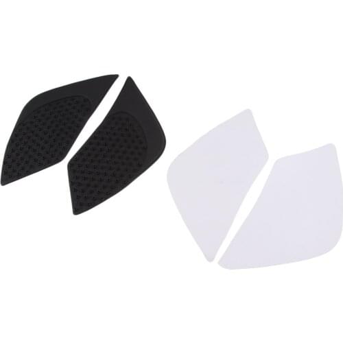2Pcs Black Motorcycle Tank Traction Pads, Practical Side Gas Knee Grip Decal for BMW R1200R 2015-2017
