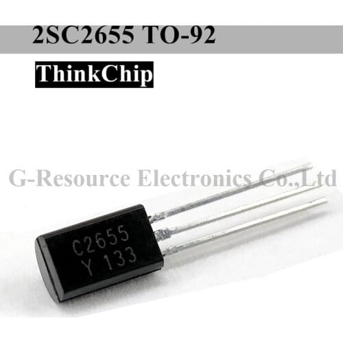 50 pcs) 2SC2655 TO-92 2A 60V PNP Transistor C2655 TO92 Power triode