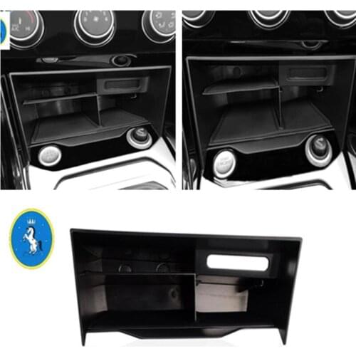 Yimaautotrims Auto Accessory Center Storage Container Organizer Multifunction Box Kit Fit For Volkswagen T-Roc T Roc 2018 - 2020