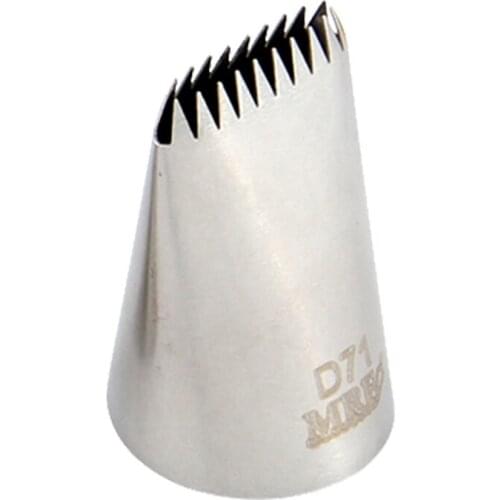 Free Shipping Stainless Steel 18/8 Cake Decorating Icing Tip DIY Cupcake Basketweave Piping Nozzle #D71