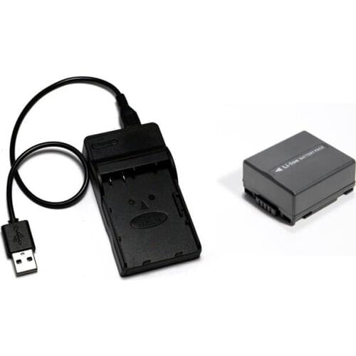 CGA-DU07 CGA-DU06 VW-VBD070 DU07 CGA-DU14 DU21 Battery+USB Charger for Panasonic SDR-H48,H68,H200,H250,H280,VDR-D160,D258,D300