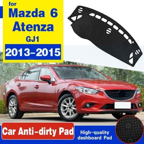 For Mazda 6 2013 2014 2015 GJ1 Atenza Anti-Slip Mat Dashboard Cover Pad Sunshade Dashmat Cape Accessories Rug