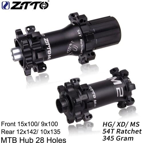 MTB Straightpull Bicycle Hubs 28 Hole 54T Ratchet MS HG XD Micro Spline Core Fit 12v Speed Velocidade Thru Axle QR 28h