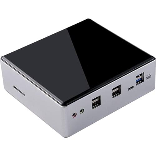 New Arrival GAMING MINI Computer 10TH 6 Core I7 10710 10810U 4.9GHz 32GB DDR4 M.2 NVME SSD Windows 10 Pro 4K Dual LAN Mini PC