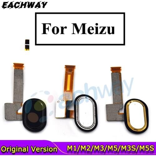 Meizu MX5 Home Button M2 M3 M5 Note Fingerprint Touch ID Sensor Recognition Flex Cable Ribbon Replacement Parts Meizu MX5 Button