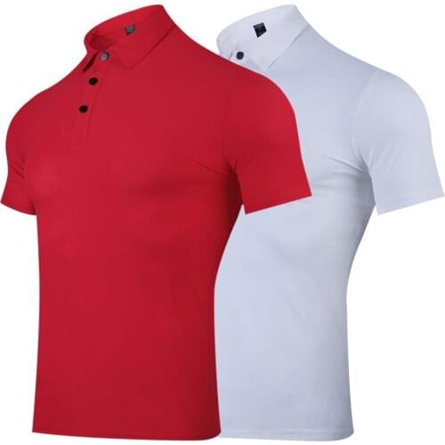 Mens and Womens Golf Wear Polo Work Shirt Golf Short Sleeve High Quality Team Coach Clothes Golf Shirt Lapel T-Shirts 6 Colors