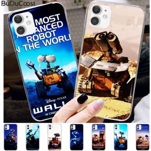 Robot Walli Soft Phone Case Cover For iphone 11 Pro11 Pro Max X 8 7 6 6S Plus 5 5S SE cass