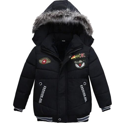 2020 New Fashion ChildrenS Winter Thick Down Jacket Boys Down Jacket Down Jacket Wear Coat casual Hooded down jacket