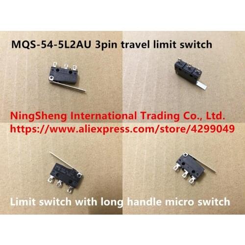 Original new 100% MQS-54-5L2AU 3pin travel limit switch with long handle micro switch