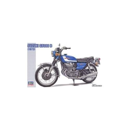 Hasegawa plastic assembly car model 1/12 scale SUZUKI GT380 B (1972) motorcycle adult collection DIY assembly kit 21505