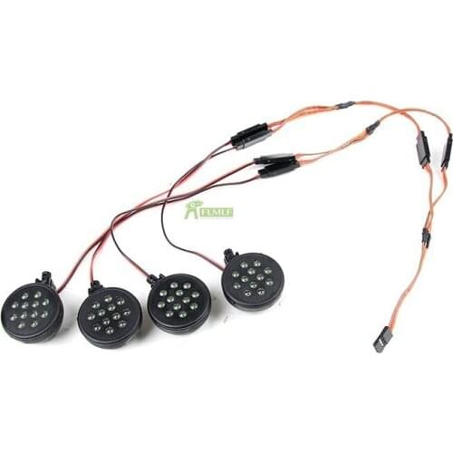 Led Lighting Direct Insertion Receiver For 1/5 HPI baja 5T Parts KM ROVAN TRACK RC CAR PARTS