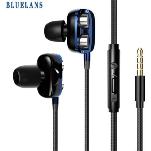 3.5mm Inear Wired Headset Music Sports Headphones TPE Earbuds With Microphone pc gamer Earphone For xiaomi Huawei Smart Phone